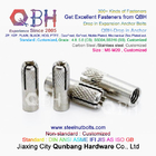 QBH GB /T 22795 (NP) - 2008 M6-M20 SS304 SS316 Stainless Steel Drop In Expansion Anchor