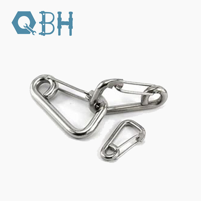 304 Stainless Steel Simple Spring Hook Rigging Hardware Fitting 316